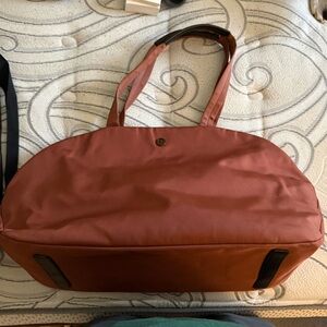 Lululemon Athletica Brown Duffel Bag